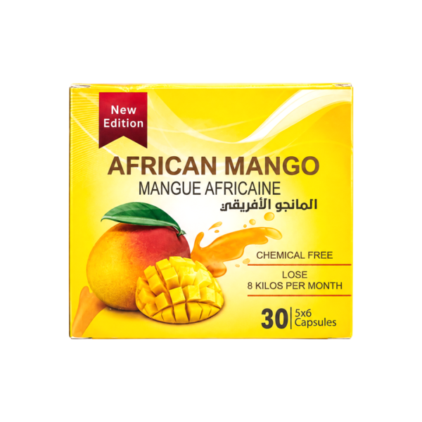 African Mango كبسولات المانجو الأفريقي للتنحيف وحرق الدهون
